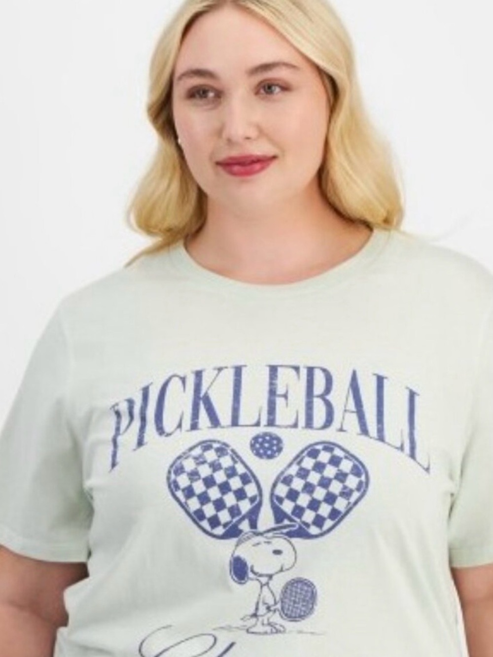 GRAYSON THREADS Snoopy Pickleball Champs Tee 2X - Juniors Plus - NWT - Picture 3 of 12